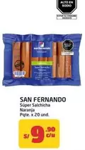 San Fernando - Súper Salchicha Naranja
