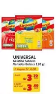 Universal - Gelatina Sabores Variados