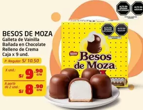 Nestlé - Galleta de Vainilla Bañada en Chocolate Relleno de Crema