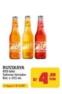 Russkaya - RTD Wild Sabores Variados Bot. x 355 ml.
