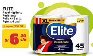 Elite - Papel Higi0999nico Resistente