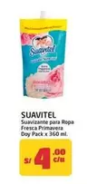 Suavitel - Suavizante para Ropa Fresca Primavera Doy Pack