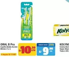Oral B - Cepillo Doble Acción Blister 2 x 1