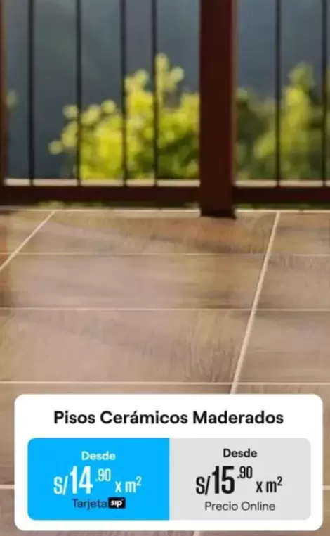 Pisos Cerámicos Maderados
