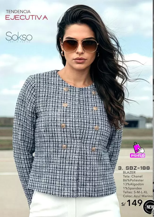 Azul Marino - BLAZER 9. SBZ-188
