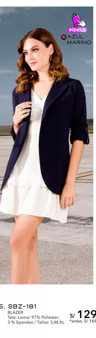 Azul Marino - S. GBZ-101 BLAZER