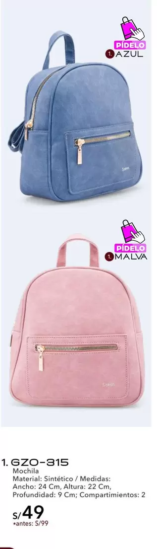 1.6ZO-915 Mochila