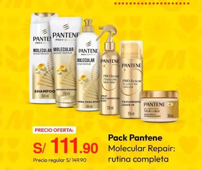 Pantene - Pack Molecular Repair rutina completa