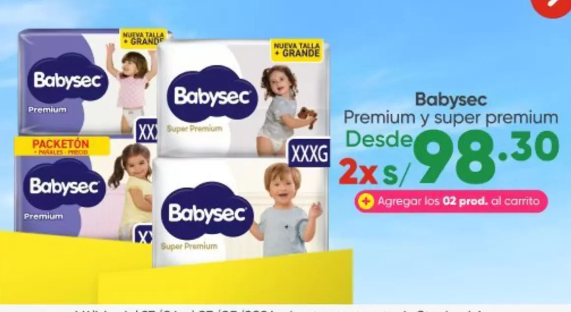 Babysec - Premium y super premium