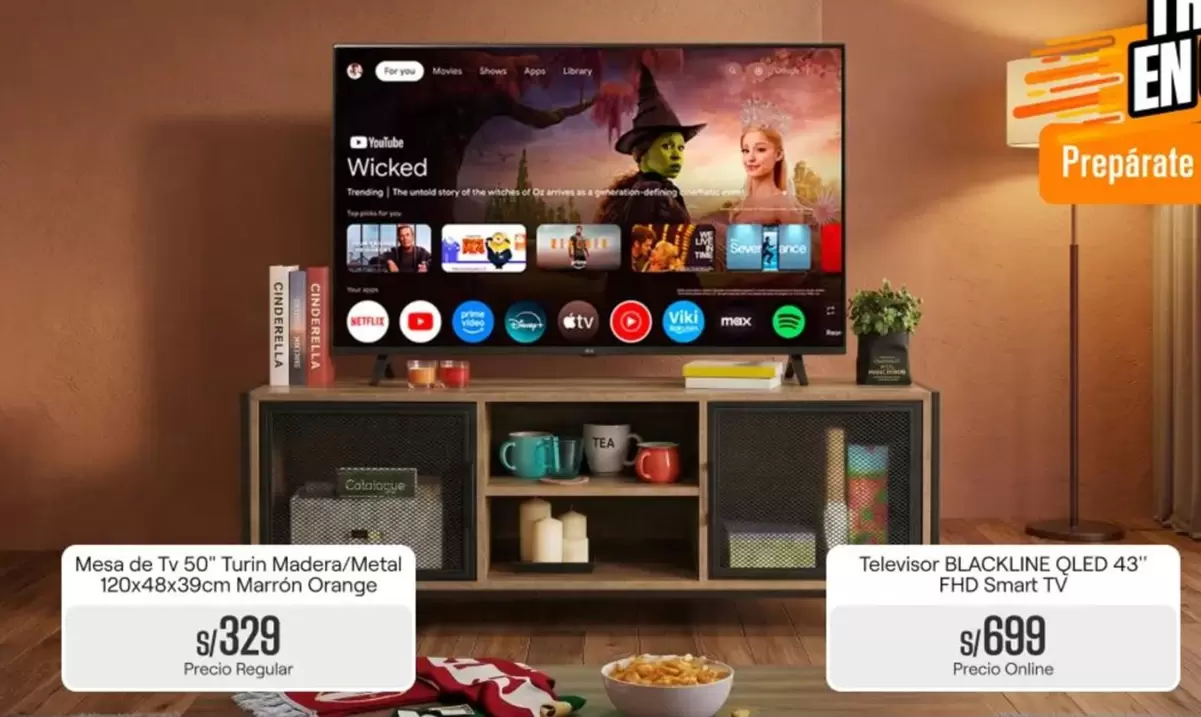 Blackline - BLACKLINE QLED 43" FHD Smart TV