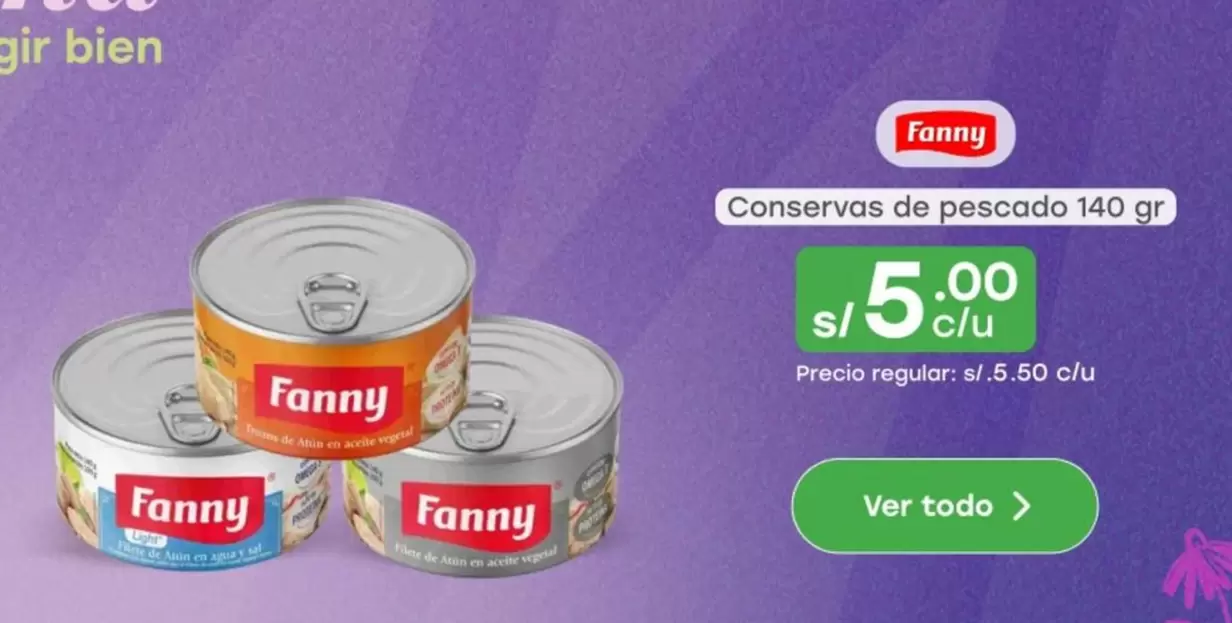 Fanny - Conservas de pescado