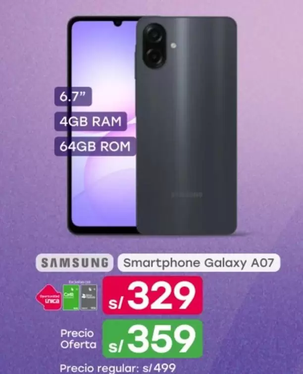 Samsung - Smartphone Galaxy A07
