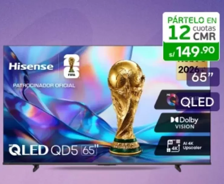 Hisense - QLED QD5 65"