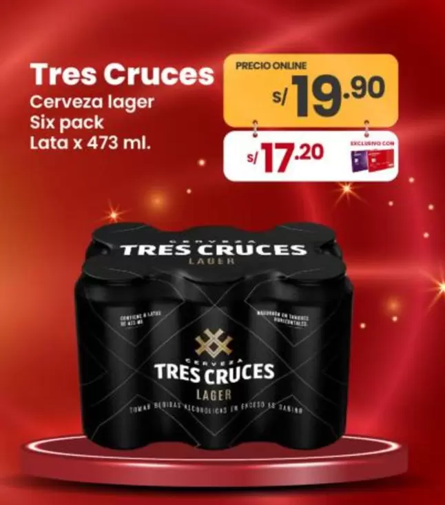Tres Cruces - Cerveza lager