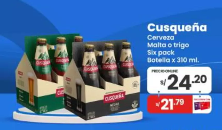Cusqueña - Cerveza Malta o trigo