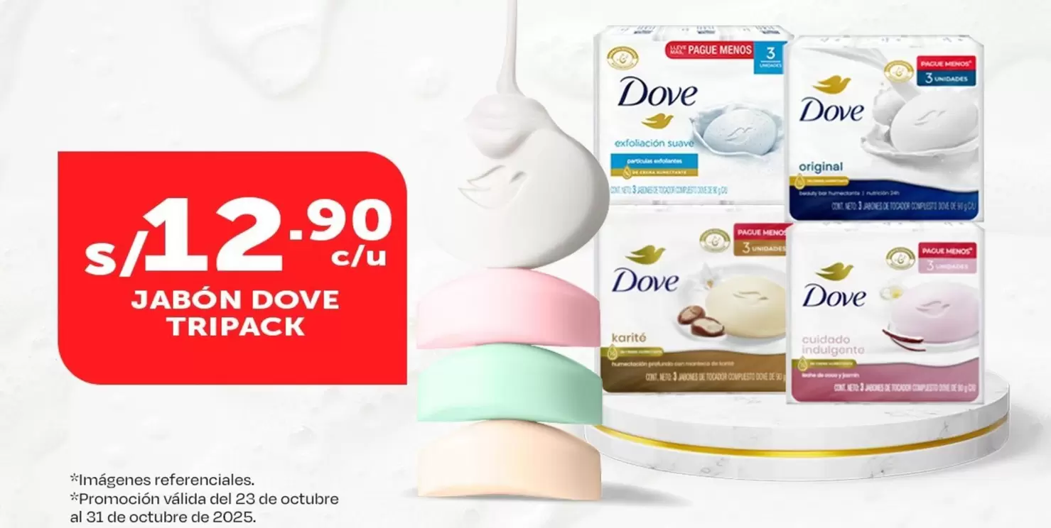 Dove - JABÓN TRIPACK