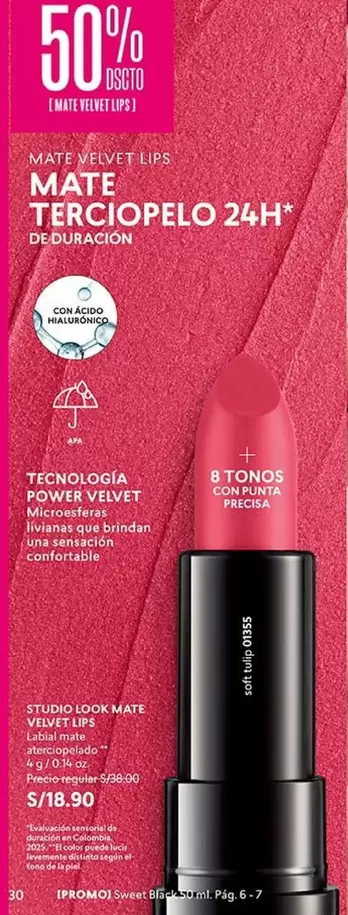 power - MATE TERCIOPELO 24H* COLORACIÓN