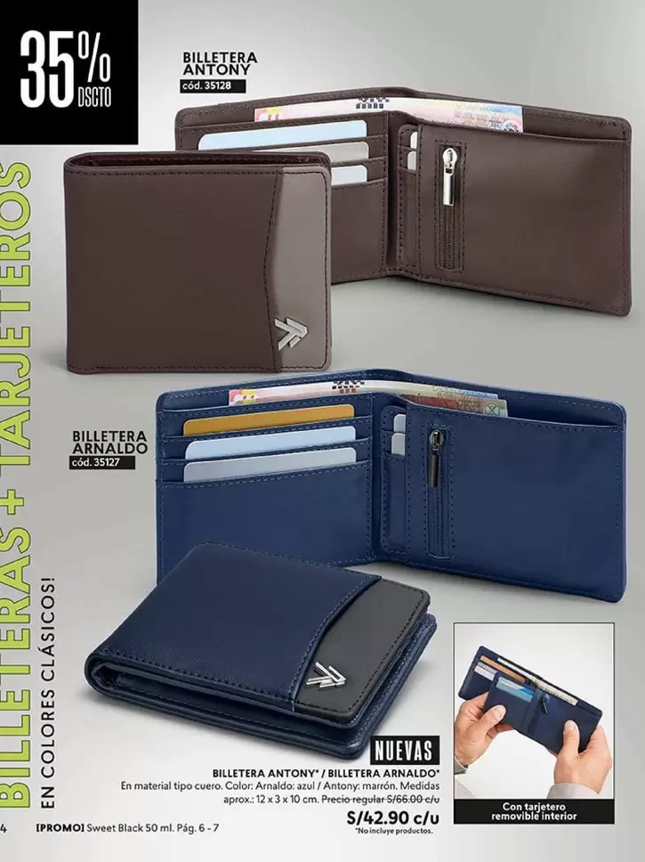 BILLETERA ANTONY / BILLETERA ARNALDO