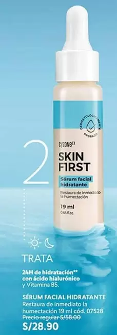 Sérum facial hidratante