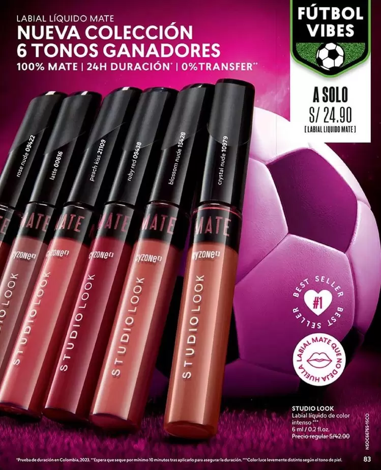 Studio - LABIAL LÍQUIDO MATE