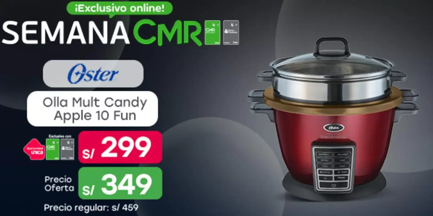 Oster - Olla Mult Candy Apple 10 Fun