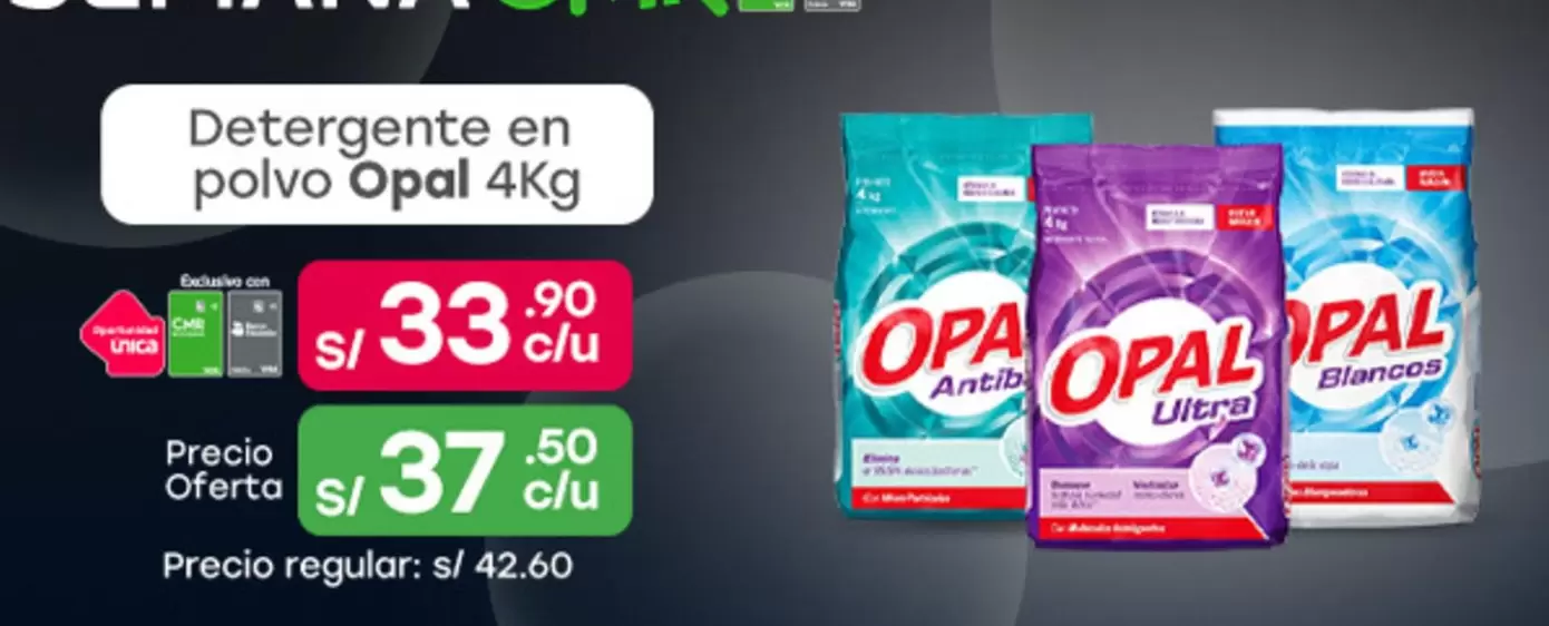 Opal - Detergente en polvo
