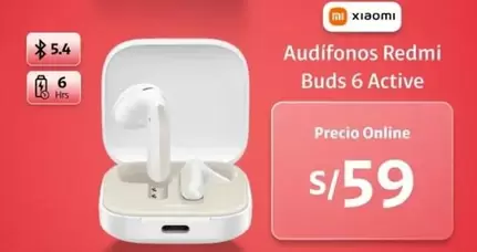 Xiaomi - Audifonos Buds 6 Active