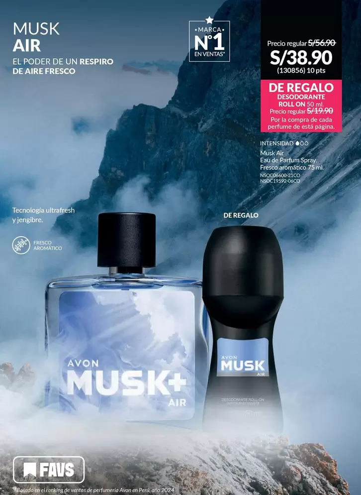 Avon - MUSK AIR