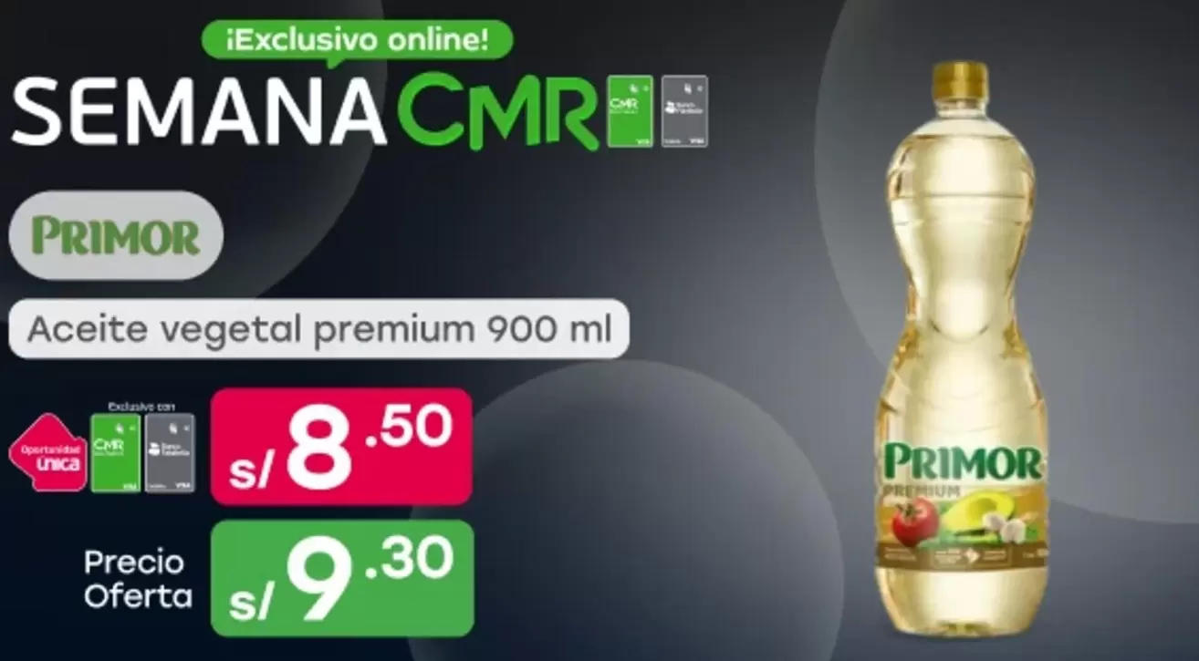 Primor - Aceite vegetal premium