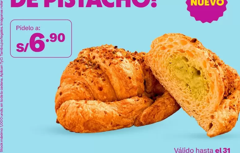Imágenes - Croissant de Pistacho