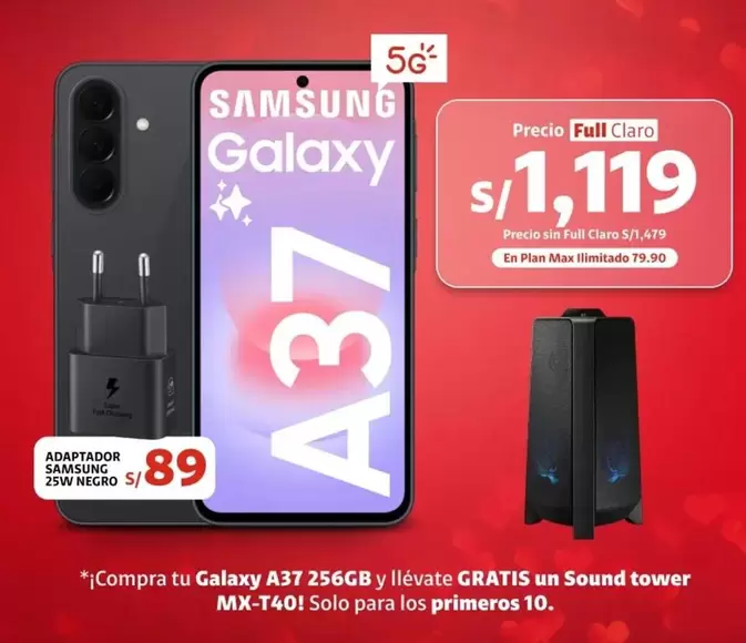 Samsung - Galaxy A37 256GB