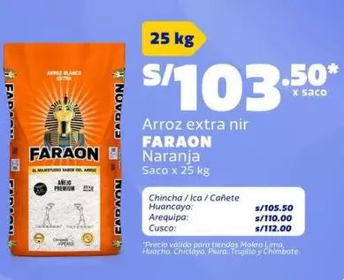 Faraon - Arroz extra nir