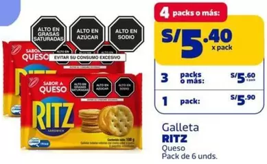 Ritz - Galleta Queso
