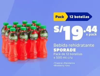Sporade - Bebida rehidratante