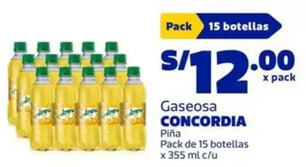 Concordia - Gaseosa Piña