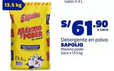 Sapolio - Detergente en polvo
