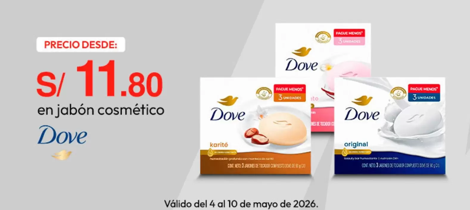 Dove - jabón cosmético