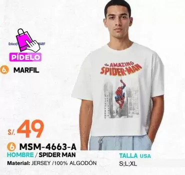 MSM-4663-A HOMBRE / SPIDER MAN