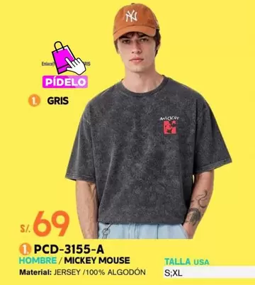 Mickey Mouse - PCD-3155-A HOMBRE / MICKEY MOUSE