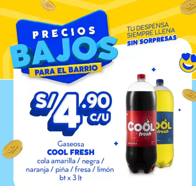 Gaseosa COOL FRESH