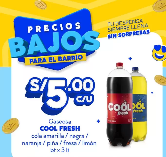 Gaseosa COOL FRESH