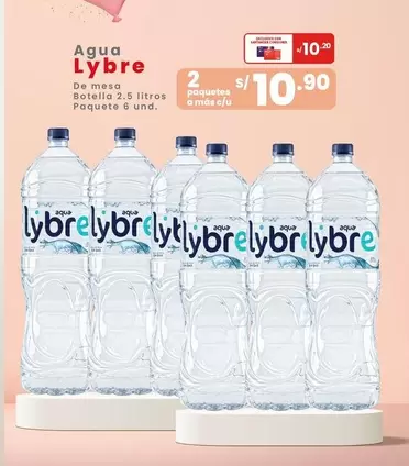 Agua de mesa Botella