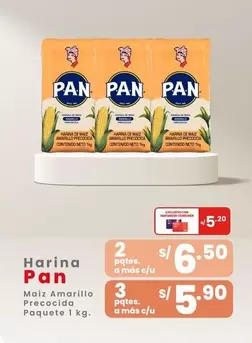 Harina de Maíz Amarillo Precochida
