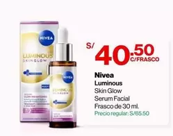 Nivea - Luminous Skin Glow Serum Facial