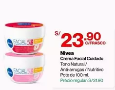 Nivea - Crema Facial Cuidado