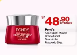 Pond's - Age / Bright Miracle Crema Facial Dia / Noche