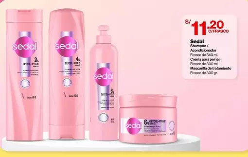 Sedal - Shampoo / Acondicionador