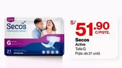 Secos -  Active Pañales para Adultos