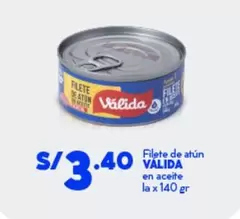 Filete de atún en aceite