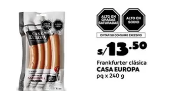 Casa Europa - Frankfurter clásica